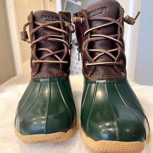 Sperry duck boots, worn twice!